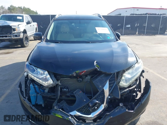 2016 Nissan Rogue SV with VIN 5N1AT2MV6GC789773, listed as a IAAI auction lot 41790816 with 94,901 mi miles and . Bid and sale history available at carsss.com. Image 12.