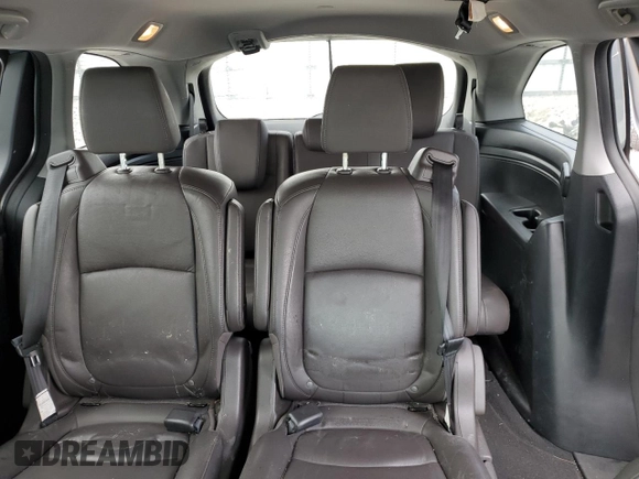 2020 Honda Odyssey EX-L with VIN 5FNRL6H72LB048687, listed as a Copart auction lot 51495345 with 54,121 mi miles and Salvage Title. Bid and sale history available at carsss.com. Image 10.