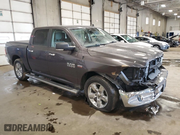 2018 Ram 1500 Big Horn with VIN 3C6RR7LTXJG198280, listed as a Copart auction lot 47587635 with 80,998 mi miles and Salvage Title. Bid and sale history available at carsss.com. Image 4.