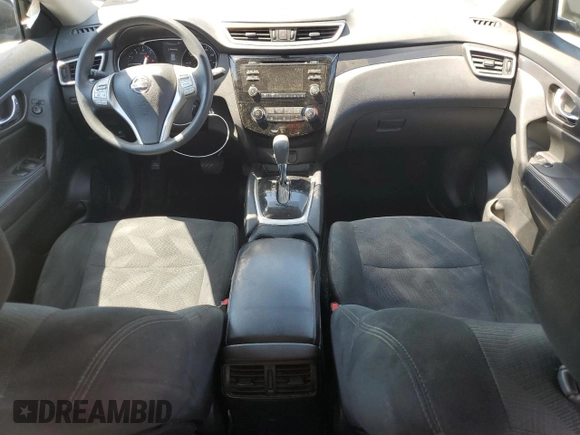 2016 Nissan Rogue SV z VIN 5N1AT2MV9GC813192, wystawiony jako Copart lot #55761845 z przebiegiem 220 352 mil mil oraz Szkoda całkowita • Salvage title. Historia ofert i sprzedaży dostępna na DreamBid. Obrazek 8.