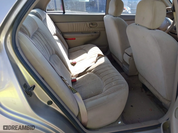 1998 Buick Century Custom with VIN 2G4WS52M1W1519455, listed as a IAAI auction lot 41753177 with 71,280 mi miles. Bid and sale history available at carsss.com. Image 8.