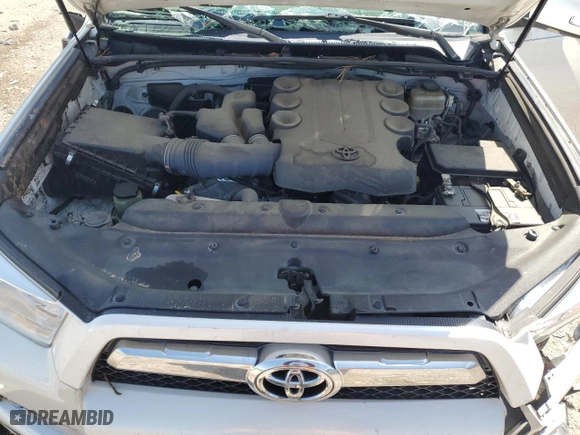 2011 Toyota 4Runner SR5 with VIN JTEZU5JR7B5022696, listed as a Copart auction lot 51961175 with 66,107 mi miles and Salvage Title. Bid and sale history available at carsss.com. Image 14.