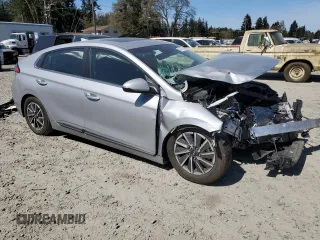 2020 Hyundai Ioniq Limited z VIN KMHC85LJ5LU069671, wystawiony jako Copart lot #53666215 z przebiegiem 25 383 mil mil oraz Szkoda całkowita • Salvage title. Historia ofert i sprzedaży dostępna na DreamBid. Obrazek 4.
