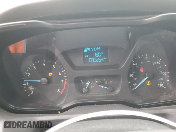 2019 Ford Transit z VIN 1FTYR2CM7KKB04463, wystawiony jako Copart lot #48889585 z przebiegiem 88 264 mil mil oraz Szkoda całkowita • Salvage title. Historia ofert i sprzedaży dostępna na DreamBid. Obrazek 9.