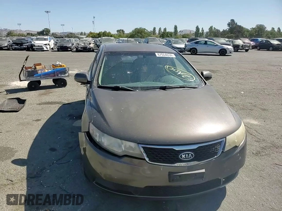 2012 Kia Forte EX with VIN KNAFU4A27C5564870, listed as a Copart auction lot 67554634 with 134,155 mi miles and Salvage Title. Bid and sale history available at carsss.com. Image 10.