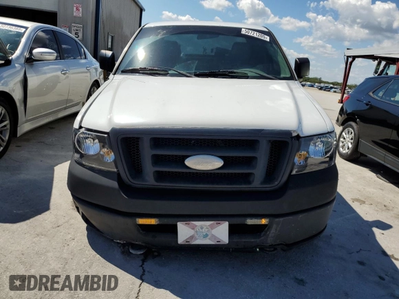 2007 Ford F-150 STX with VIN 1FTRX14WX7FA32209, listed as a Copart auction lot 50721205 with 183,712 mi miles and Salvage Title. Bid and sale history available at carsss.com. Image 5.
