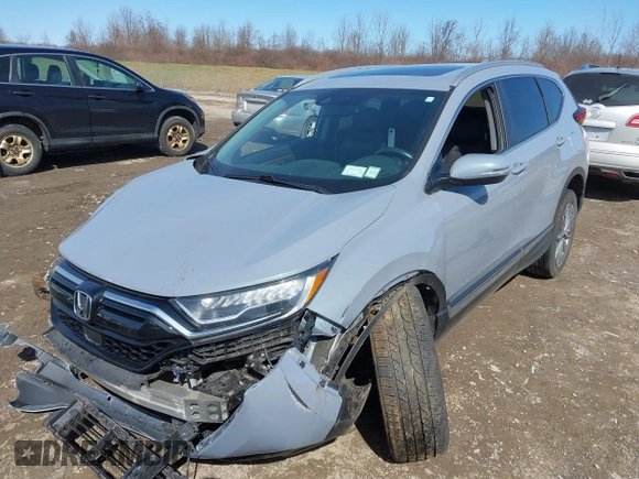 2022 Honda CR-V Touring with VIN 2HKRW2H98NH607066, listed as a IAAI auction lot 41952008 with 49,554 mi miles. Bid and sale history available at carsss.com. Image 18.