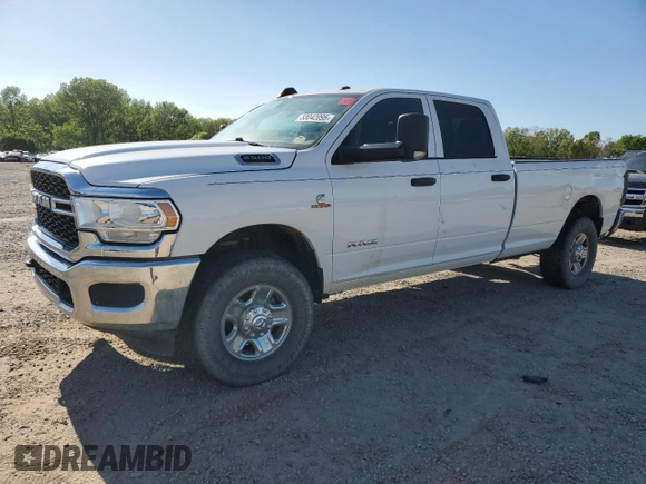 2021 Ram 2500 Tradesman with VIN 3C6UR5HLXMG532657, listed as a Copart auction lot 53042095 with 119,509 mi miles and Clean Title. Bid and sale history available at carsss.com. Image 1.