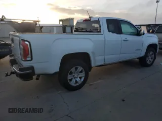 2015 GMC Canyon 2WD SLE with VIN 1GTH5BEA2F1131855, listed as a Copart auction lot 83924504 with 0 mi miles and Salvage Title. Bid and sale history available at carsss.com. Image 3.