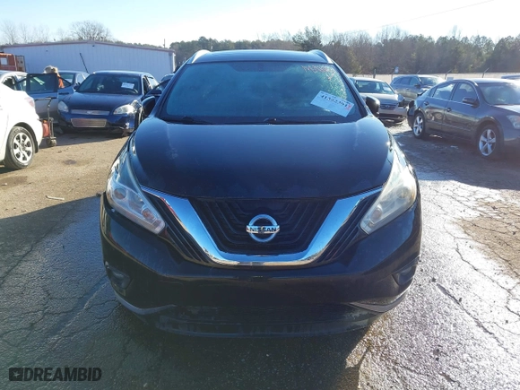 2015 Nissan Murano S with VIN 5N1AZ2MG5FN262603, listed as a IAAI auction lot 41342391 with 140,825 mi miles. Bid and sale history available at carsss.com. Image 12.