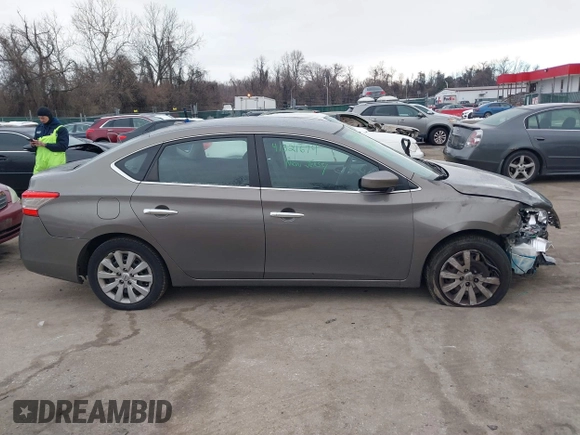 2015 Nissan Sentra SR with VIN 3N1AB7AP8FL638384, listed as a IAAI auction lot 41321674 with 104,023 mi miles and . Bid and sale history available at DreamBid. Image 14.