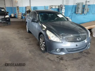 2012 Infiniti G25 Sedan x with VIN JN1DV6AR7CM730491, listed as a IAAI auction lot 41957468 with 1 mi miles. Bid and sale history available at carsss.com. Image 1.
