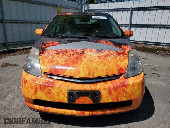 2009 Toyota Prius with VIN JTDKB20U097833383, listed as a Copart auction lot 55940455 with 271,981 mi miles and Clean Title. Bid and sale history available at carsss.com. Image 5.