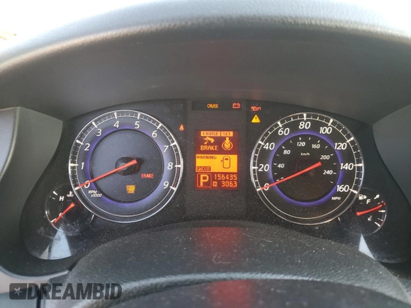 2008 Infiniti EX Journey with VIN JNKAJ09E28M304496, listed as a Copart auction lot 75262104 with 156,435 mi miles and Clean Title. Bid and sale history available at DreamBid. Image 9.