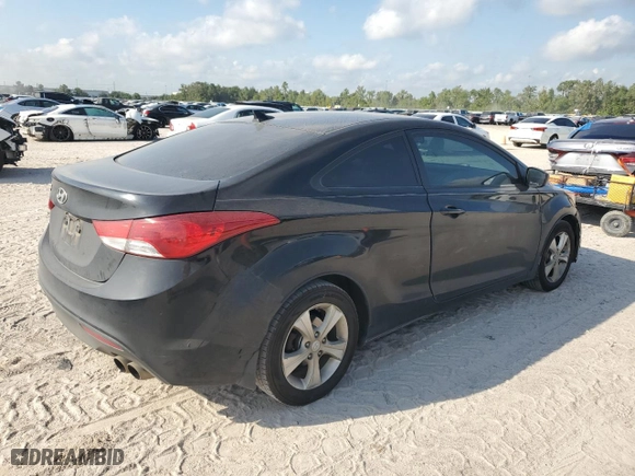 2013 Hyundai Elantra Coupe GS PZEV with VIN KMHDH6AE2DU016590, listed as a Copart auction lot 71871844 with NaN miles and Clean Title. Bid and sale history available at carsss.com. Image 3.