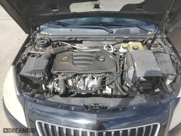 2012 Buick Regal Turbo Premium 1 with VIN 2G4GS5EV7C9215679, listed as a Copart auction lot 77190454 with 172,741 mi miles and Salvage Title. Bid and sale history available at carsss.com. Image 11.