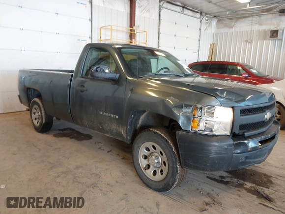 2010 Chevrolet Silverado 1500 Work Truck with VIN 1GCPCPEX7AZ291985, listed as a IAAI auction lot 41667678 with 181,563 mi miles and . Bid and sale history available at DreamBid. Image 1.