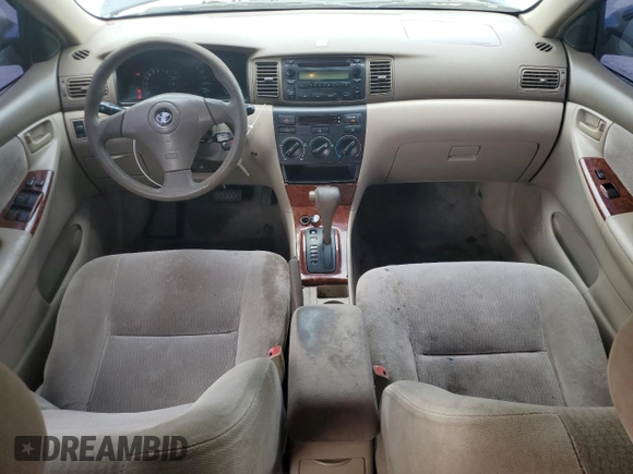 2005 Toyota Corolla CE with VIN 1NXBR30E45Z425048, listed as a Copart auction lot 55142805 with 178,756 mi miles and Salvage Title. Bid and sale history available at DreamBid. Image 8.