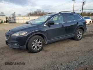 2014 Mazda CX-9 Touring with VIN JM3TB3CV8E0446458, listed as a Copart auction lot 46728585 with 90,394 mi miles and Salvage Title. Bid and sale history available at carsss.com. Image 1.