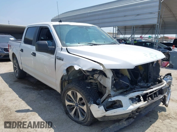 2020 Ford F-150 XL with VIN 1FTEW1EPXLKD73295, listed as a IAAI auction lot 42201266 with 69,628 mi miles and . Bid and sale history available at DreamBid. Image 1.