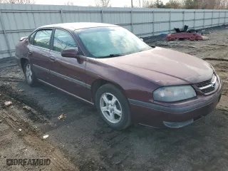 2003 Chevrolet Impala LS with VIN 2G1WH52KX39130210, listed as a Copart auction lot 52206115 with 61,763 mi miles and Salvage Title. Bid and sale history available at carsss.com. Image 4.