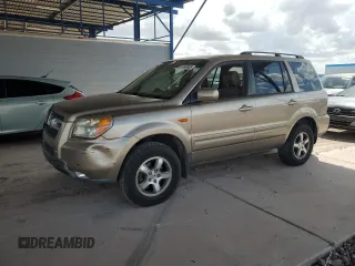 2007 Honda Pilot EX-L with VIN 5FNYF18537B020214, listed as a Copart auction lot 51494905 with 231,880 mi miles and Salvage Title. Bid and sale history available at DreamBid. Image 1.