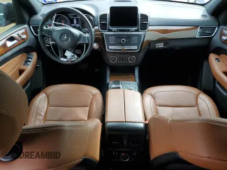 2017 Mercedes-Benz GLS 450 with VIN 4JGDF6EE6HA866956, listed as a Copart auction lot 47893135 with 86,817 mi miles and Salvage title. Bid and sale history available at DreamBid. Image 8.