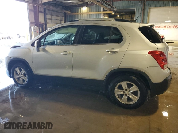 2016 Chevrolet Trax LT with VIN 3GNCJLSB2GL258308, listed as a Copart auction lot 47611985 with 148,030 mi miles and Salvage Title. Bid and sale history available at DreamBid. Image 2.
