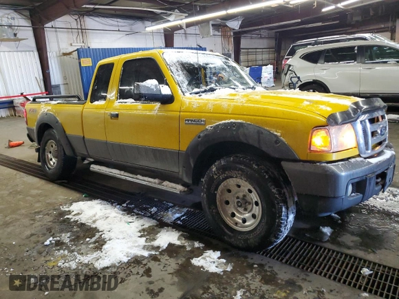 2007 Ford Ranger XLT with VIN 1FTZR45EX7PA08861, listed as a Copart auction lot 41773035 with 138,069 mi miles and Salvage Title. Bid and sale history available at carsss.com. Image 4.