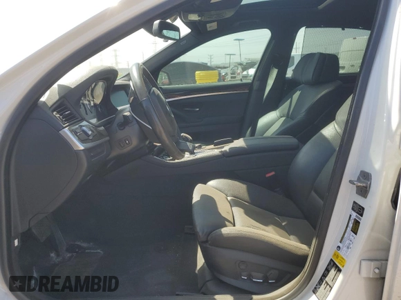2013 BMW 5 Series 550i xDrive with VIN WBAFU9C52DDY71651, listed as a Copart auction lot 52156465 with 144,211 mi miles and Salvage title. Bid and sale history available at DreamBid. Image 7.