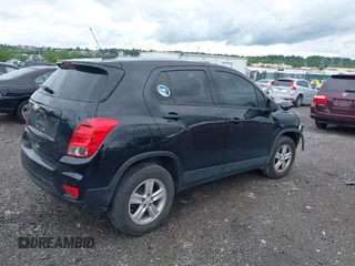 2020 Chevrolet Trax LS with VIN KL7CJNSB0LB055026, listed as a IAAI auction lot 42296812 with 62,958 mi miles and . Bid and sale history available at DreamBid. Image 4.