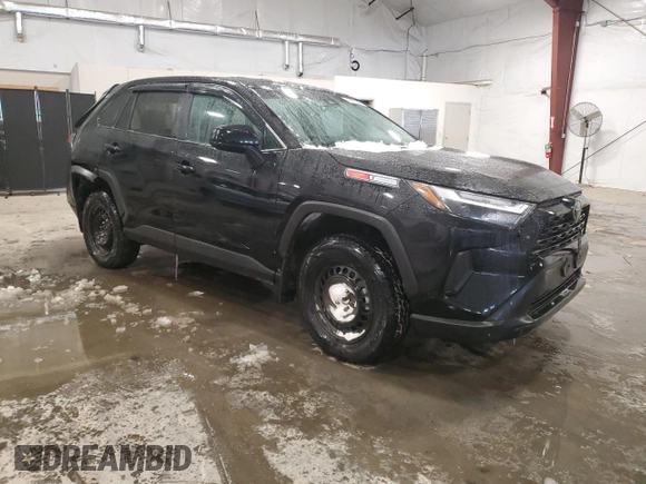 2024 Toyota RAV4 LE with VIN 2T3F1RFV4RC425973, listed as a Copart auction lot 43422345 with 26,682 mi miles and Salvage Title. Bid and sale history available at carsss.com. Image 4.