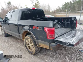 2016 Ford F-150 XLT with VIN 1FTEW1EG1GFC00604, listed as a IAAI auction lot 41519752 with 120,834 mi miles. Bid and sale history available at carsss.com. Image 3.