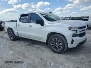 2020 Chevrolet Silverado 1500 RST with VIN 3GCPWDET1LG410264, listed as a Copart auction lot 46705815 with Not Provided miles and Non Repairable. Bid and sale history available at DreamBid. Image 4.
