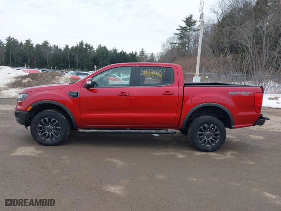 2020 Ford Ranger XL with VIN 1FTER4FH5LLA59886, listed as a IAAI auction lot 41721687 with 26,550 mi miles. Bid and sale history available at carsss.com. Image 14.