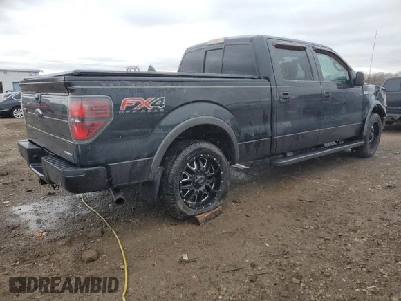 2012 Ford F-150 XL with VIN 1FTFW1EF2CFC43547, listed as a Copart auction lot 51164065 with 101,111 mi miles and Salvage Title. Bid and sale history available at carsss.com. Image 3.