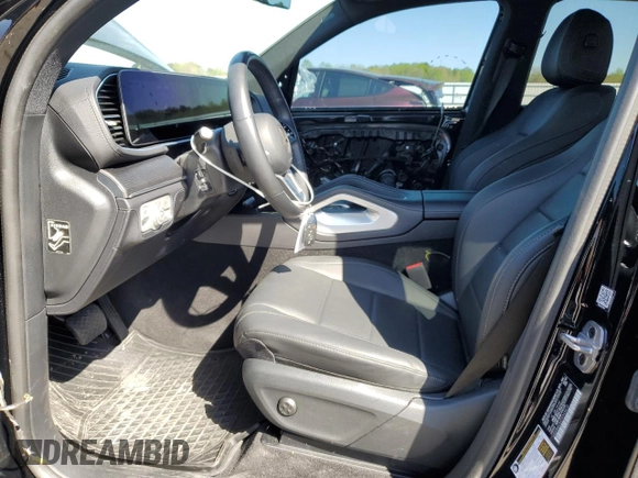 2023 Mercedes-Benz GLE 350 with VIN 4JGFB4KB4PA949819, listed as a Copart auction lot 53719765 with 25,514 mi miles and Salvage title. Bid and sale history available at DreamBid. Image 7.
