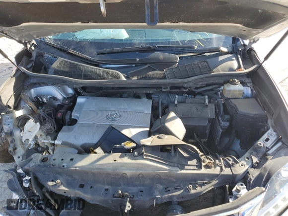 2013 Lexus RX 350 with VIN JTJBK1BA4D2034593, listed as a Copart auction lot 87593175 with 160,636 mi miles and Salvage Title. Bid and sale history available at carsss.com. Image 12.