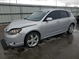 2004 Mazda 3 s with VIN JM1BK143841192958, listed as a Copart auction lot 49845085 with 195,690 mi miles and Salvage Title. Bid and sale history available at carsss.com. Image 1.