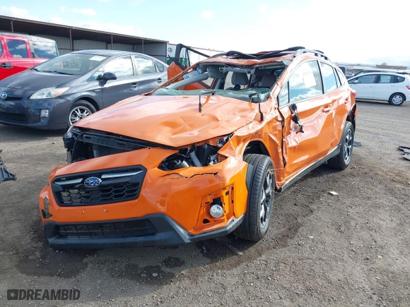 2020 Subaru Crosstrek Premium with VIN JF2GTAEC4LH242845, listed as a IAAI auction lot 41522510 with 1 mi miles. Bid and sale history available at carsss.com. Image 17.