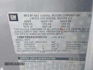 2020 Buick Envision Preferred with VIN LRBFXBSA4LD085332, listed as a IAAI auction lot 41570977 with 34,907 mi miles and . Bid and sale history available at carsss.com. Image 9.