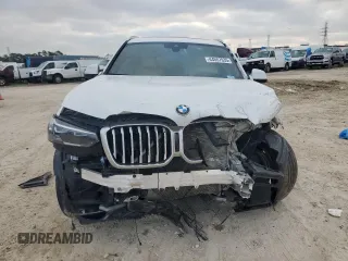 2022 BMW X3 xDrive30i with VIN 5UX53DP07N9M13593, listed as a Copart auction lot 44557635 with Not Provided miles and Salvage Title. Bid and sale history available at DreamBid. Image 5.