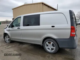 2018 Mercedes-Benz Metris Cargo with VIN WD3PG2EA0J3410329, listed as a Copart auction lot 51676065 with 104,670 mi miles and Salvage Title. Bid and sale history available at carsss.com. Image 2.