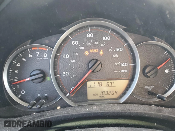 2012 Toyota Yaris L z VIN JTDJTUD39CD514806, wystawiony jako Copart lot #55955575 z przebiegiem 103 204 mil mil oraz Czysty tytuł • Clean title. Historia ofert i sprzedaży dostępna na DreamBid. Obrazek 9.