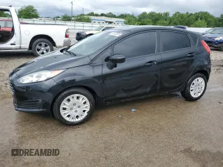 2018 Ford Fiesta S with VIN 3FADP4TJ5JM134371, listed as a Copart auction lot 59163585 with 107,831 mi miles and Salvage title. Bid and sale history available at DreamBid. Image 1.