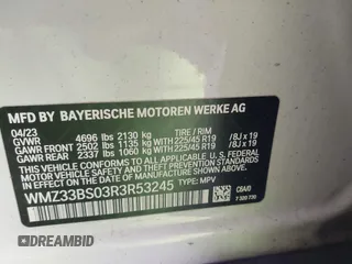 2024 MINI Countryman John Cooper Works with VIN WMZ33BS03R3R53245, listed as a IAAI auction lot 41759752 with 22,574 mi miles and . Bid and sale history available at DreamBid. Image 9.