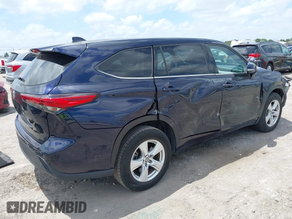 2020 Toyota Highlander L z VIN 5TDCZRAH1LS009495, wystawiony jako IAAI lot #42119622 z przebiegiem 33 858 mil mil oraz . Historia ofert i sprzedaży dostępna na DreamBid. Obrazek 4.