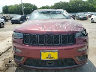 2018 Jeep Grand Cherokee High Altitude z VIN 1C4RJFCG4JC212030, wystawiony jako Copart lot #57978055 z przebiegiem Nie podano mil oraz Szkoda całkowita • Salvage title. Historia ofert i sprzedaży dostępna na DreamBid. Obrazek 5.