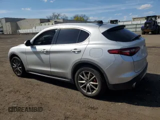 2018 Alfa Romeo Stelvio Ti with VIN ZASFAKBN8J7B78895, listed as a Copart auction lot 54247365 with 125,837 mi miles and Salvage Title. Bid and sale history available at carsss.com. Image 2.