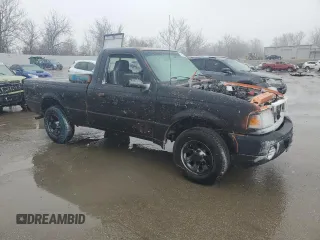 2009 Ford Ranger XL with VIN 1FTYR10D39PA35251, listed as a Copart auction lot 47855345 with Not provided miles and Salvage title. Bid and sale history available at DreamBid. Image 4.